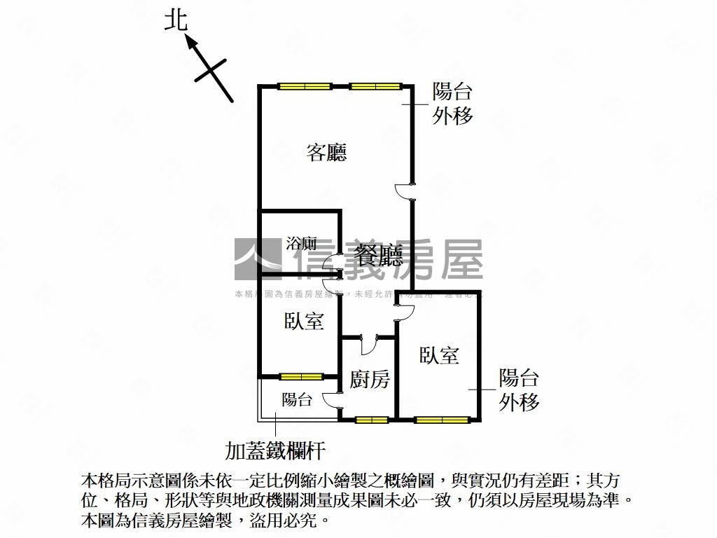 ＹＥＳ歐洲採光２房房屋室內格局與周邊環境