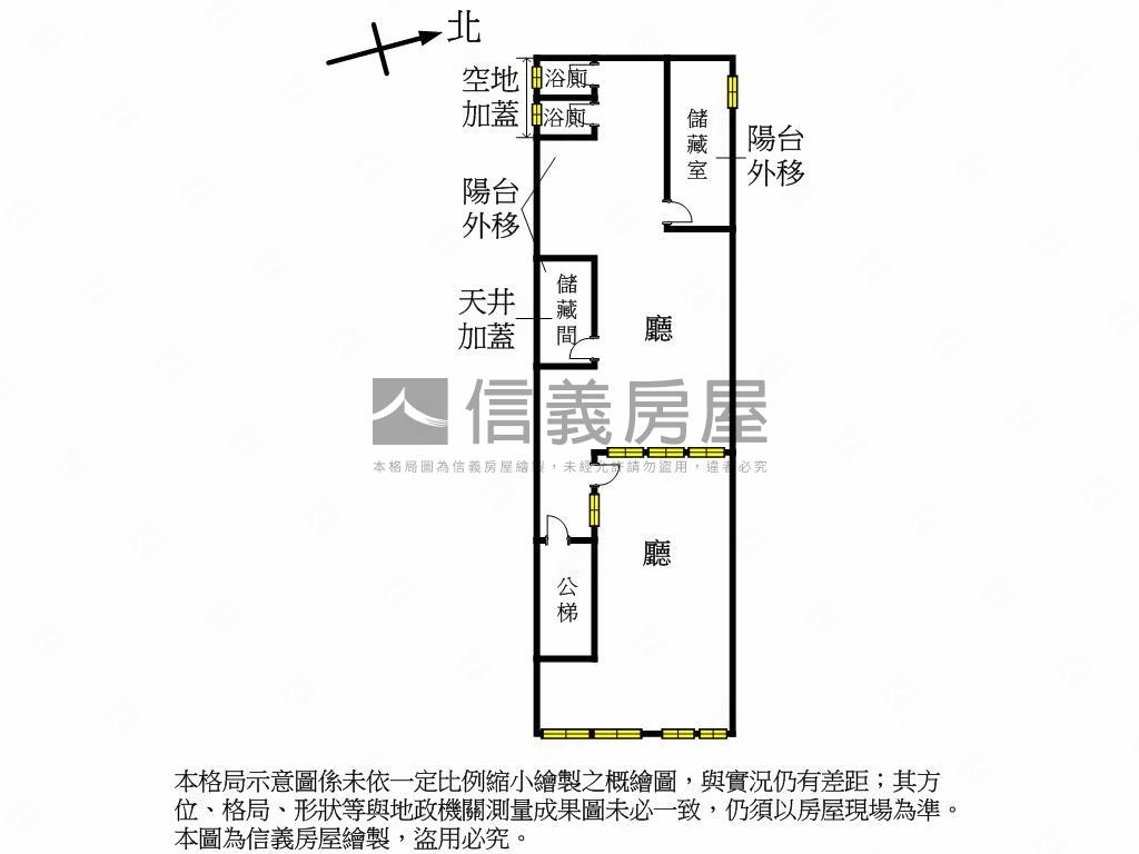 景美捷運大空間住辦３Ｆ房屋室內格局與周邊環境