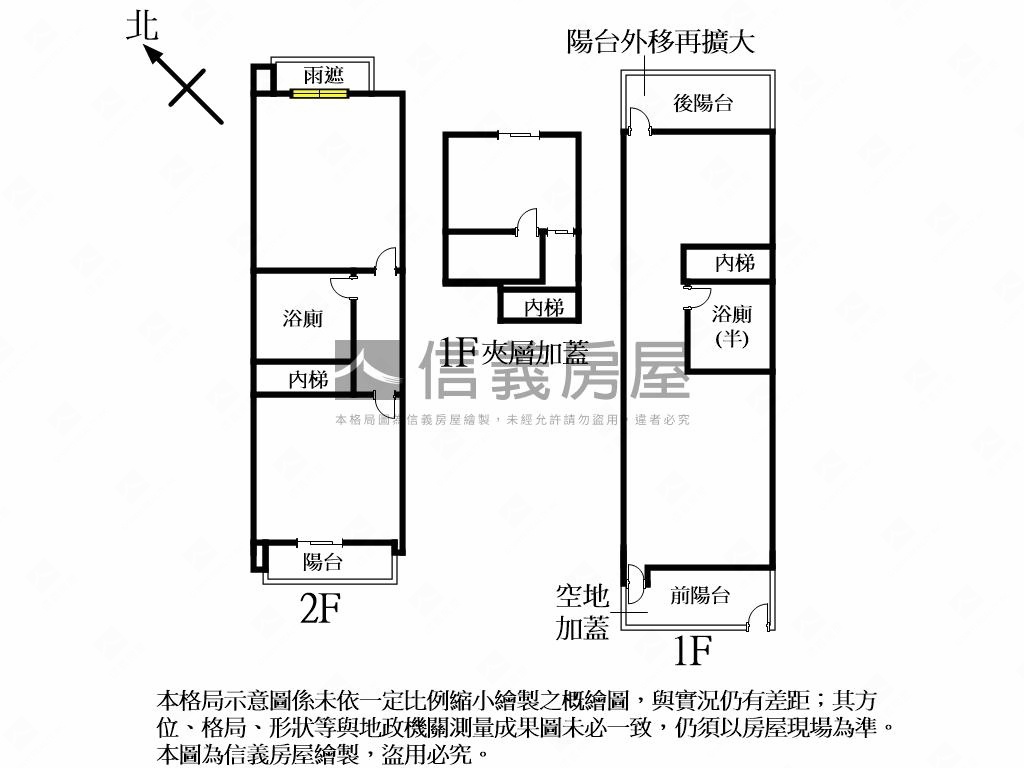 合新世界之星裝潢１＋２樓房屋室內格局與周邊環境