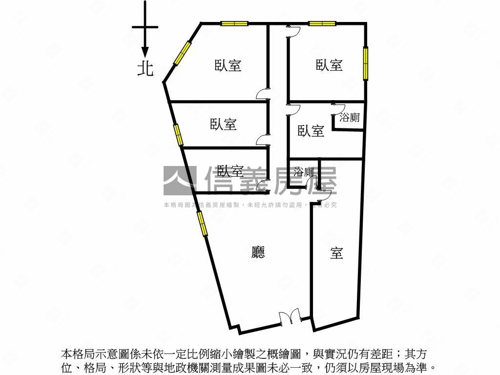 正忠孝東路捷運辦公房屋室內格局與周邊環境