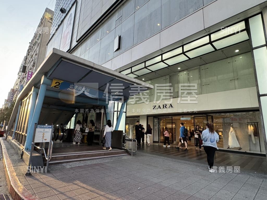 正忠孝東路捷運辦公房屋室內格局與周邊環境