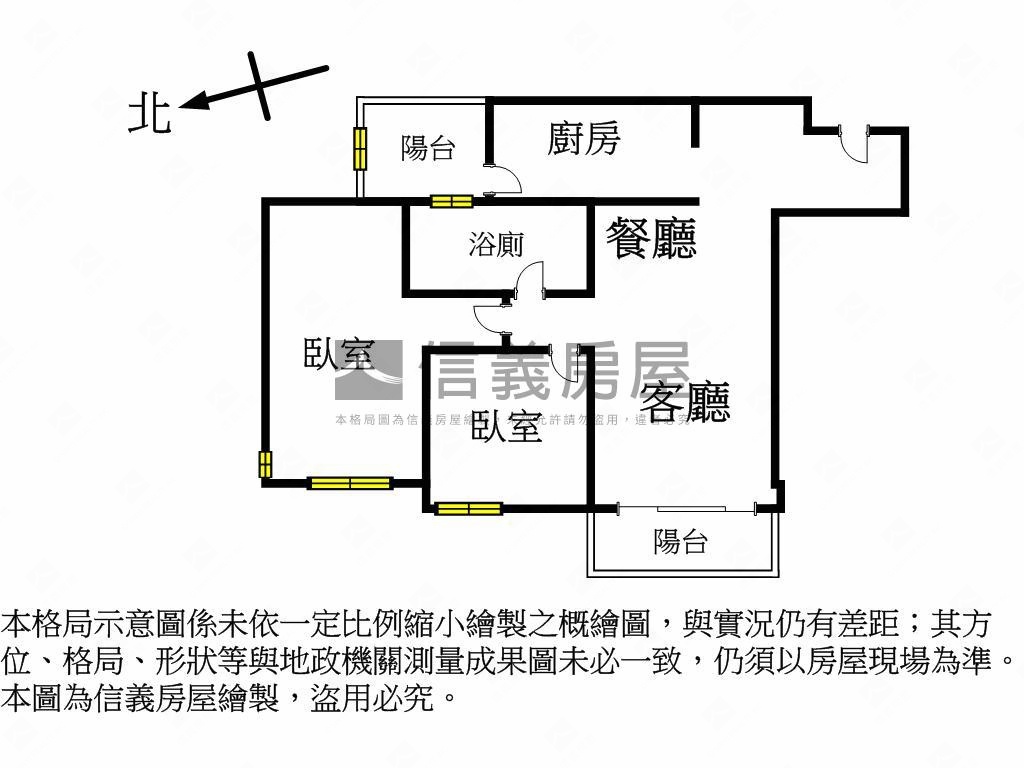 大櫻國美視野２房平車房屋室內格局與周邊環境