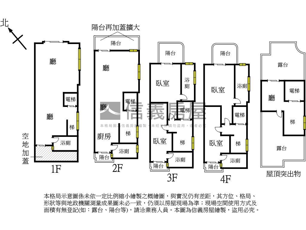 恆春山湖海電梯透天Ａ５房屋室內格局與周邊環境