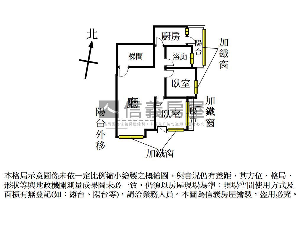 國際巨星優質兩房房屋室內格局與周邊環境