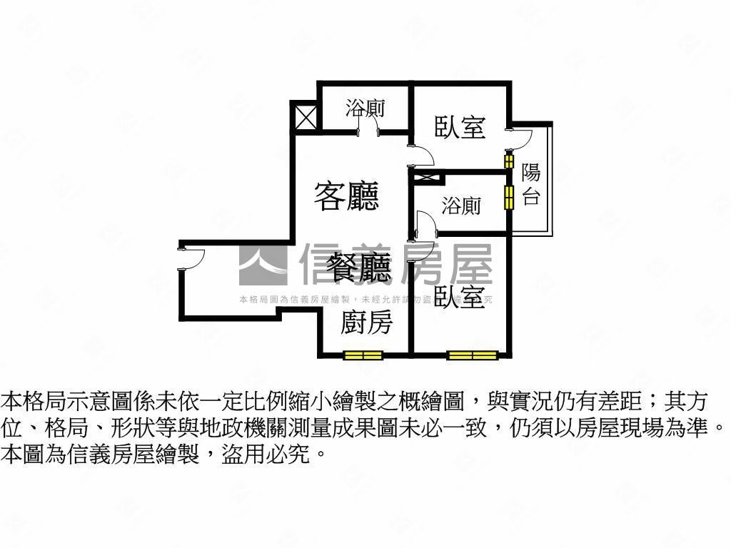 紀汎希面夏綠地公園朝南房屋室內格局與周邊環境