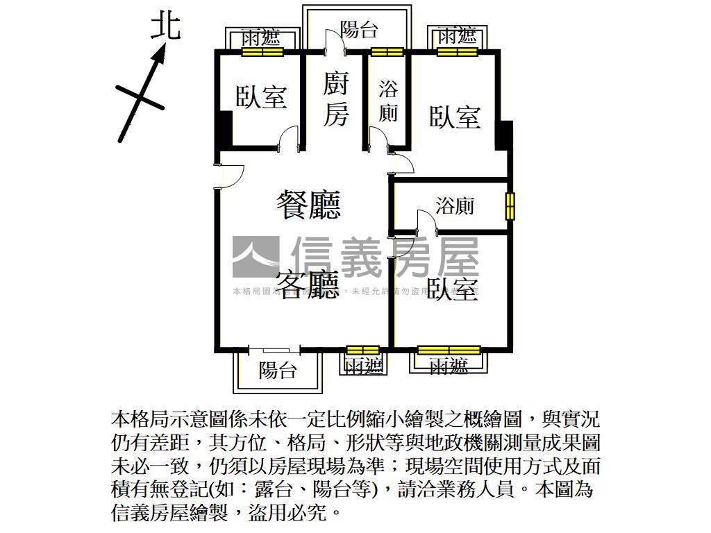 藝文鼎苑三房雙車位房屋室內格局與周邊環境