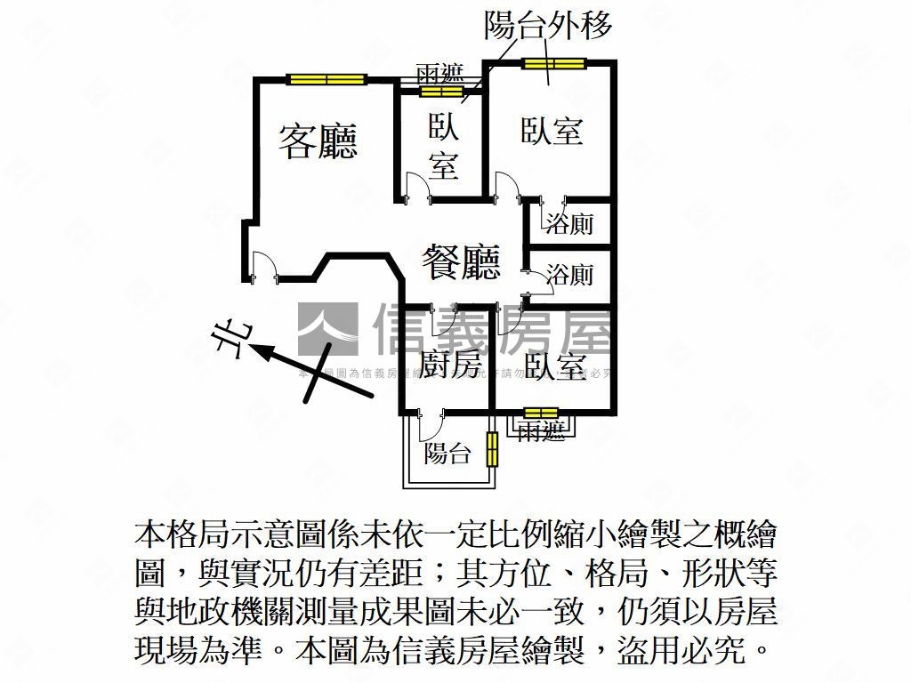 竹城御賞美妝三房車位房屋室內格局與周邊環境