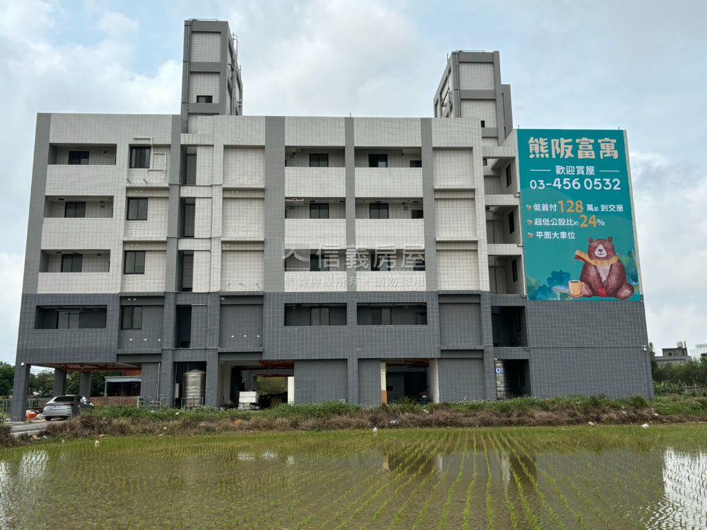 湖口全新熊阪富寓２房房屋室內格局與周邊環境