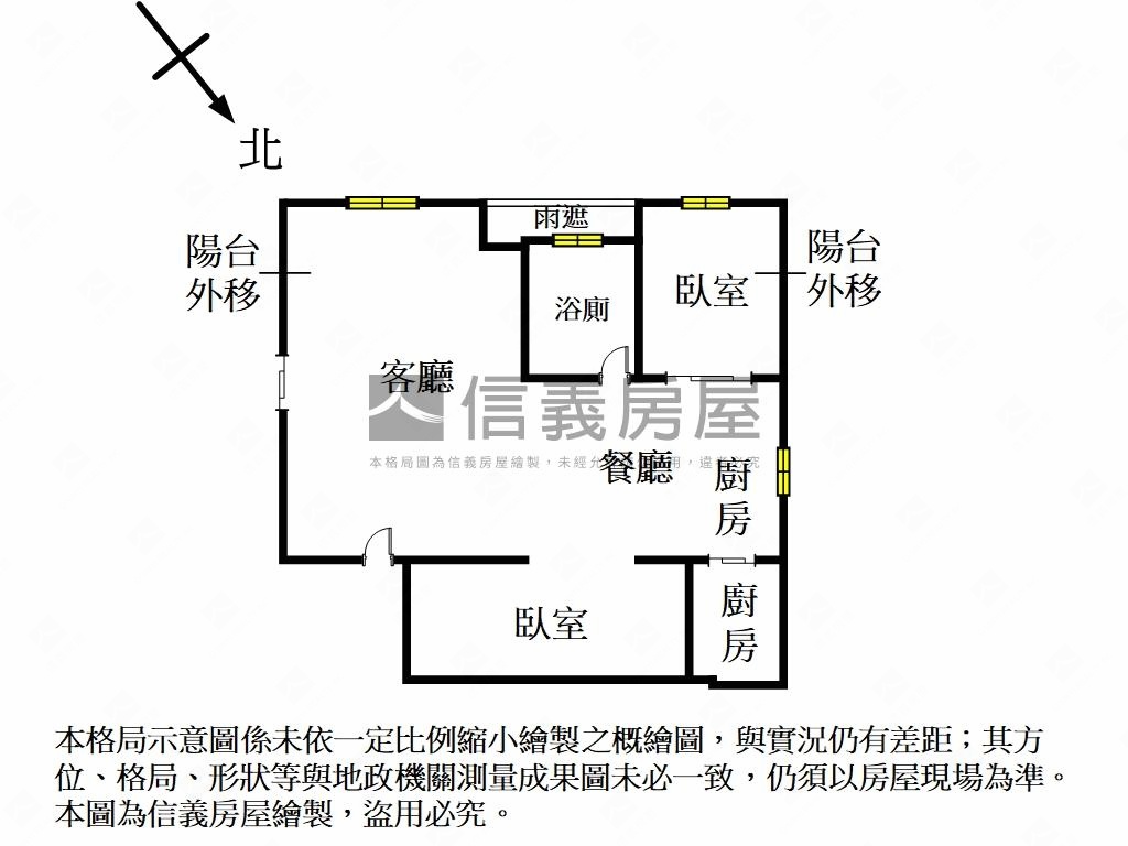 ＄吉祥＄古亭捷運景觀２房房屋室內格局與周邊環境