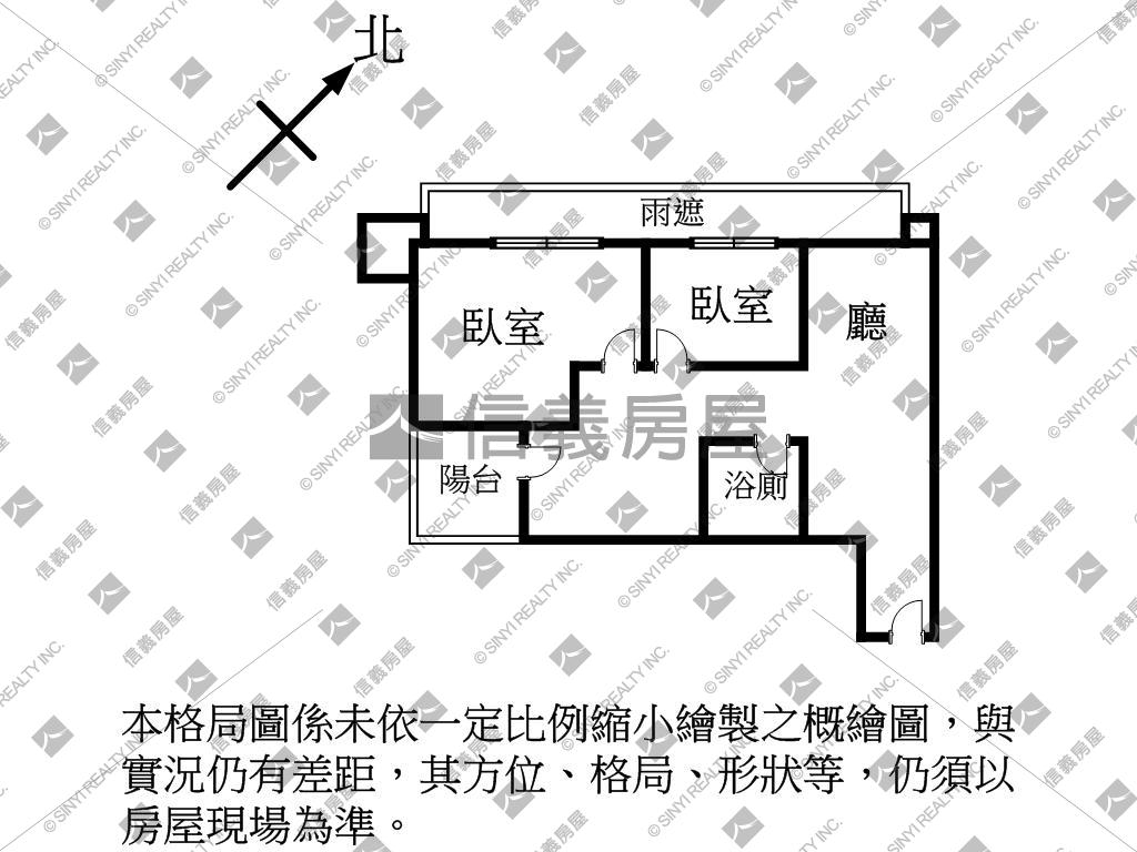 府中捷運機能佳電梯兩房房屋室內格局與周邊環境