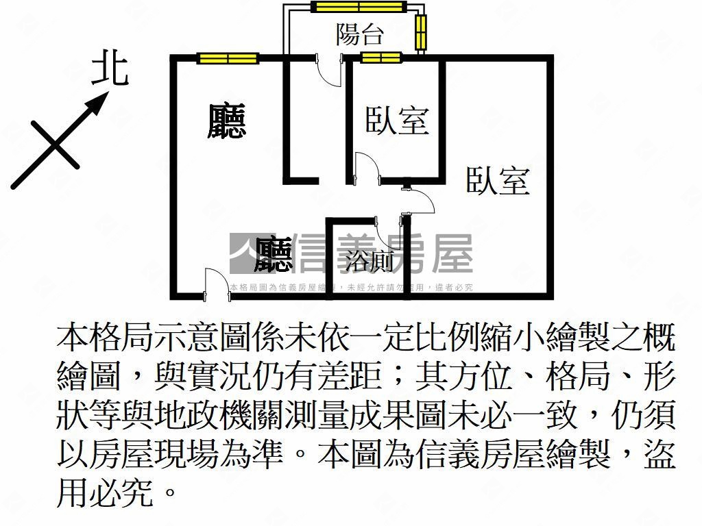 鴻典兩房視野平車房屋室內格局與周邊環境