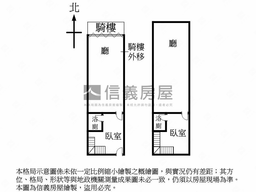 近武廟大地坪角窗店房屋室內格局與周邊環境