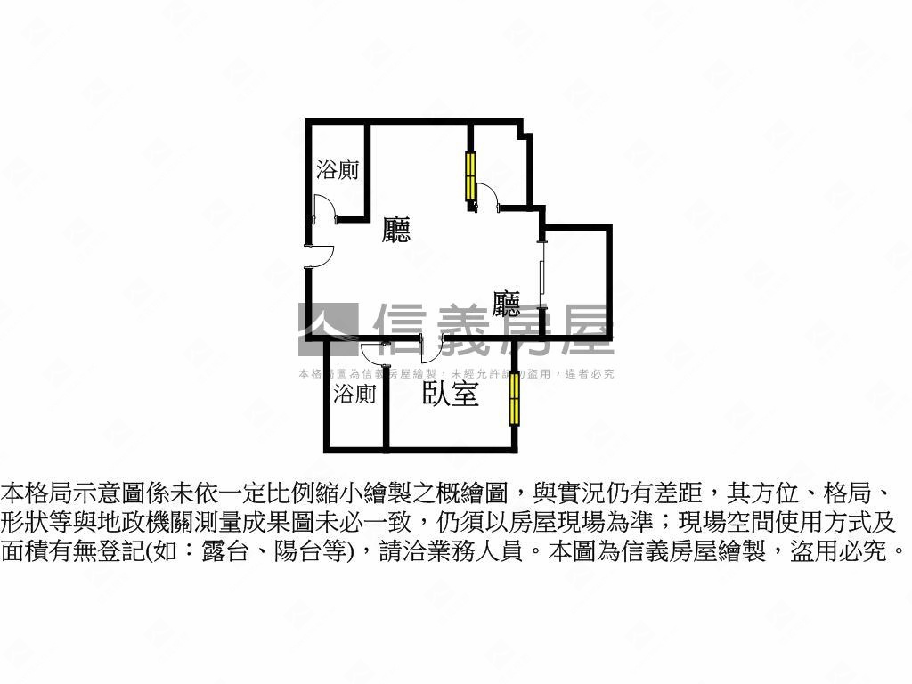 龍騰鑫時代Ｄ６棟７樓房屋室內格局與周邊環境