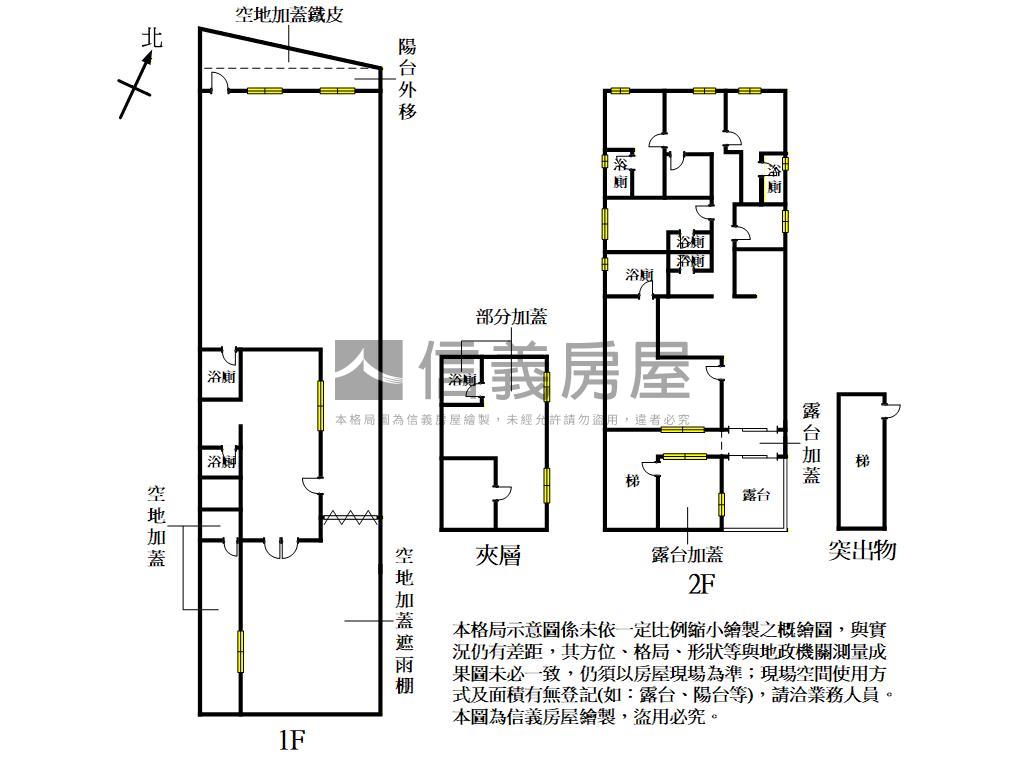 民權街廠房房屋室內格局與周邊環境