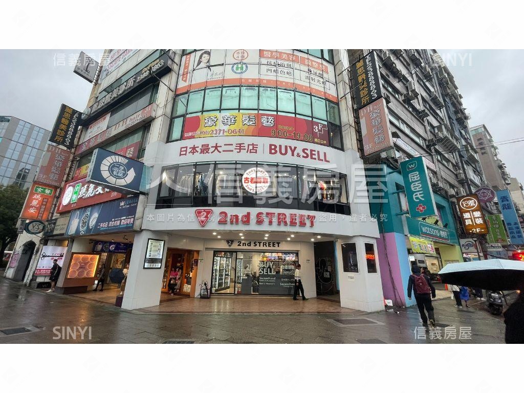 西門捷運口三角窗金店１房屋室內格局與周邊環境