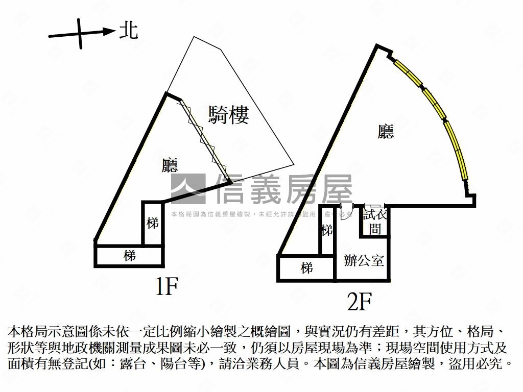 西門捷運口三角窗金店１房屋室內格局與周邊環境