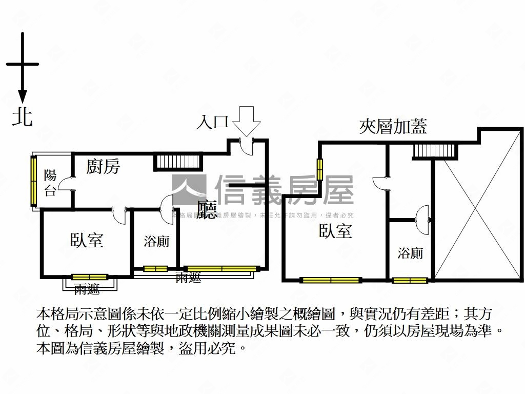 新☆美妍家☆邊間挑高美邸房屋室內格局與周邊環境