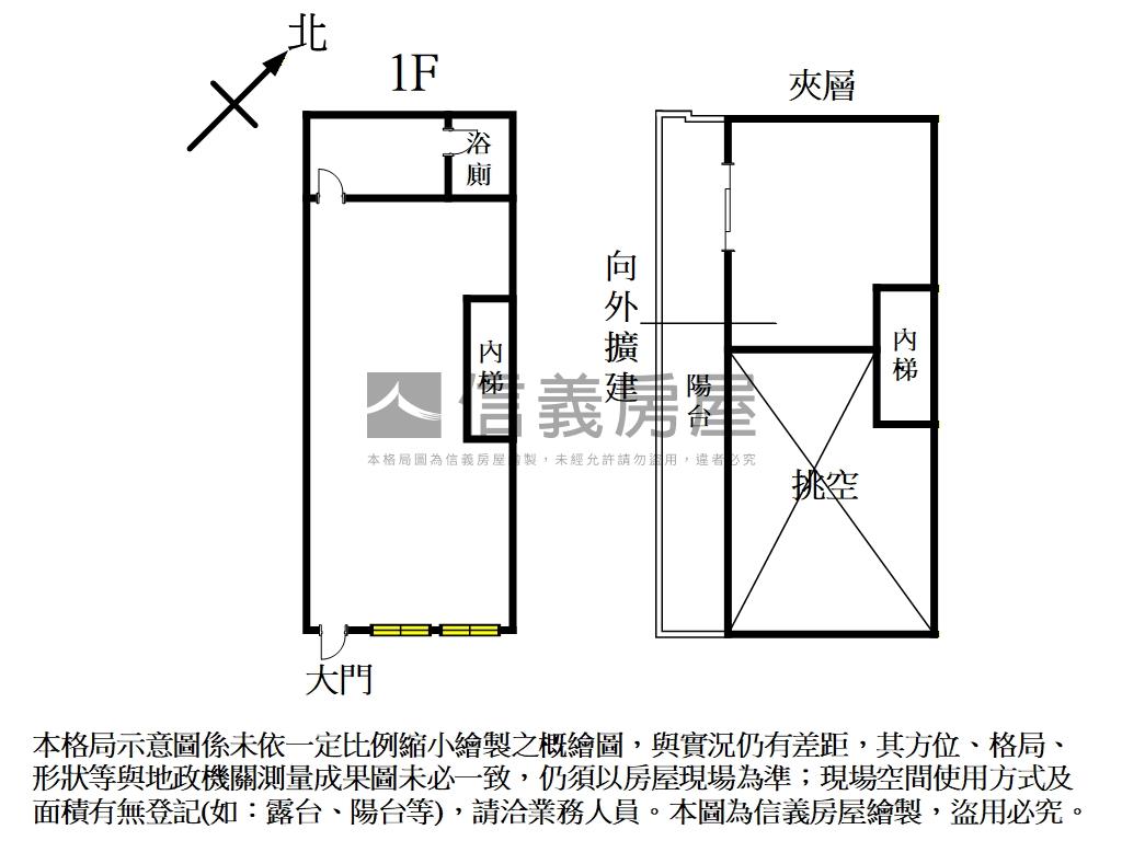翠峰藝文街金三角店面房屋室內格局與周邊環境
