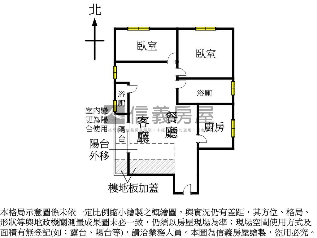 近凹子底三面採光大空間房屋室內格局與周邊環境