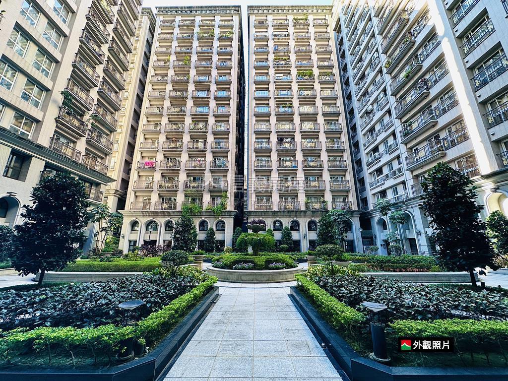 綠意樹景。愛悅四房車位房屋室內格局與周邊環境