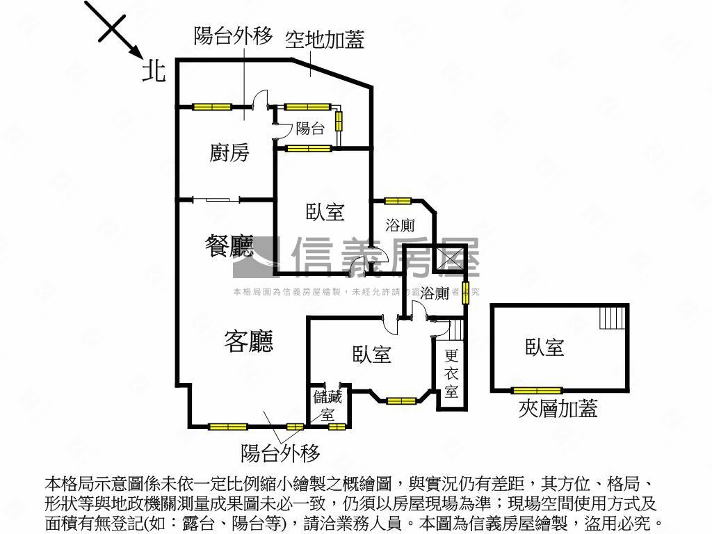 提琴手挑高一樓扶搖九方房屋室內格局與周邊環境