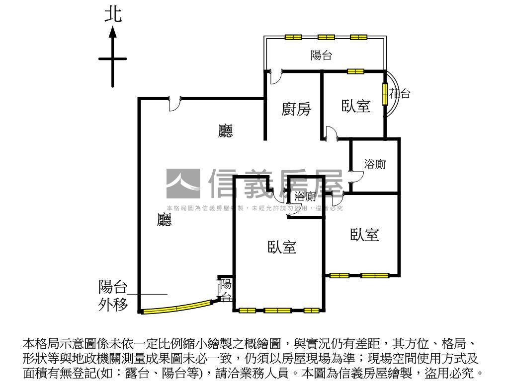 【主推】陽光加州明亮三房房屋室內格局與周邊環境