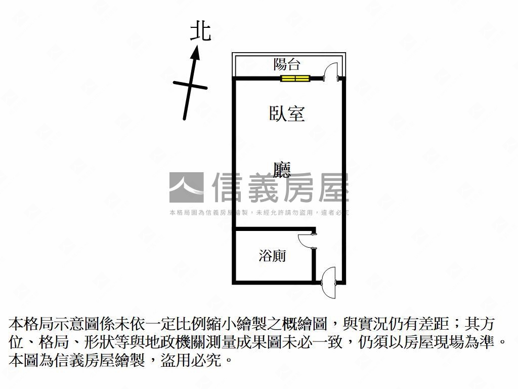 唐吉訶德．陽台套房房屋室內格局與周邊環境