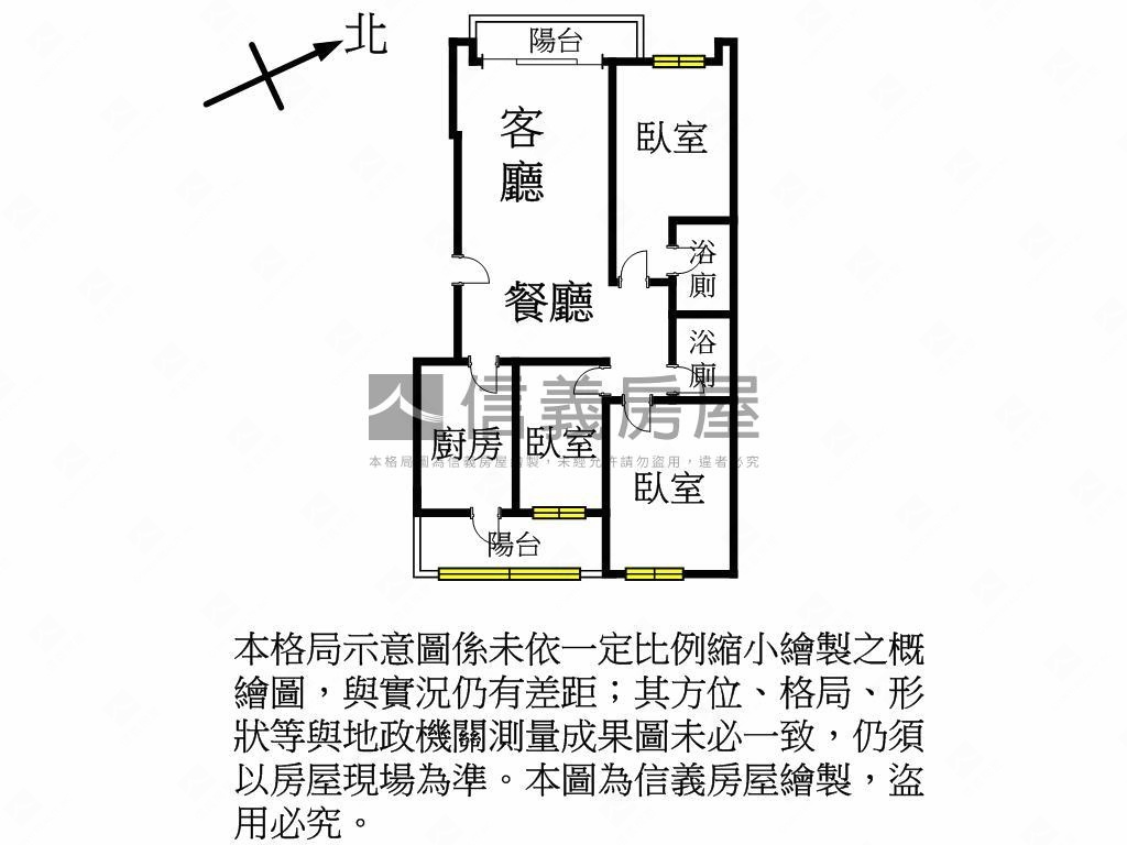 昇捷林園林蔭三房車位房屋室內格局與周邊環境