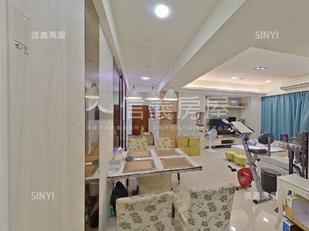 中路綠意合陽美裝３房車位房屋室內格局與周邊環境