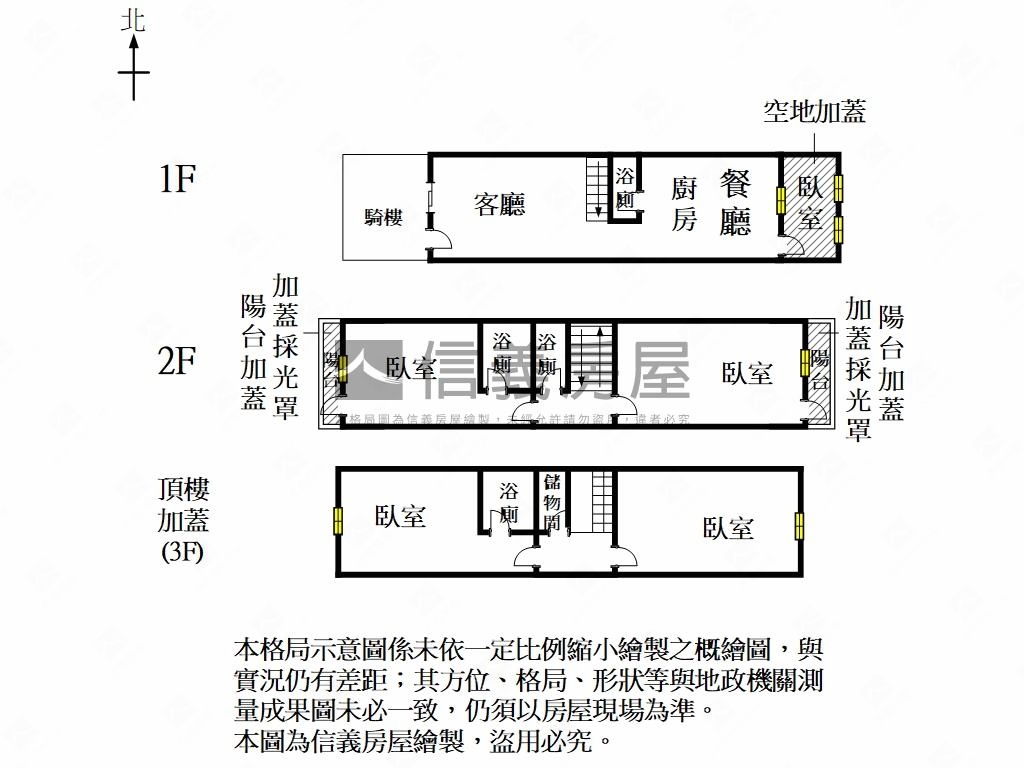 正路面醒目透天房屋室內格局與周邊環境