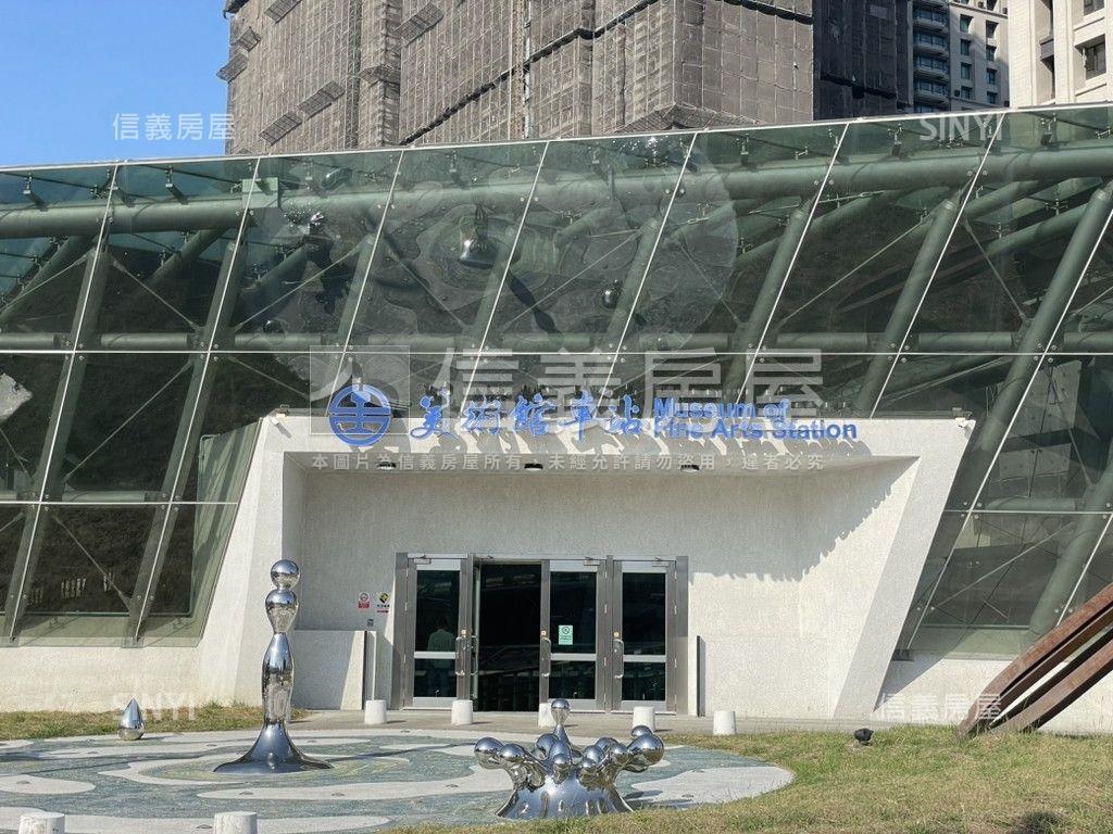 美術１號院三房平車面公園房屋室內格局與周邊環境