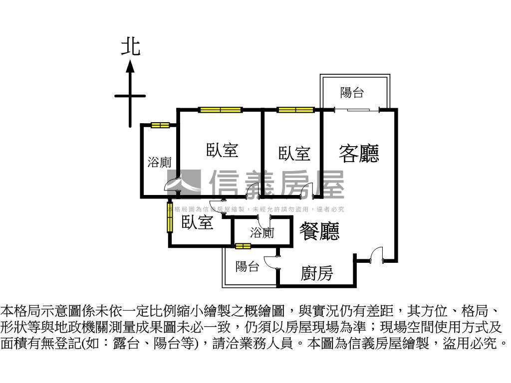近捷運達麗居山三房平車房屋室內格局與周邊環境