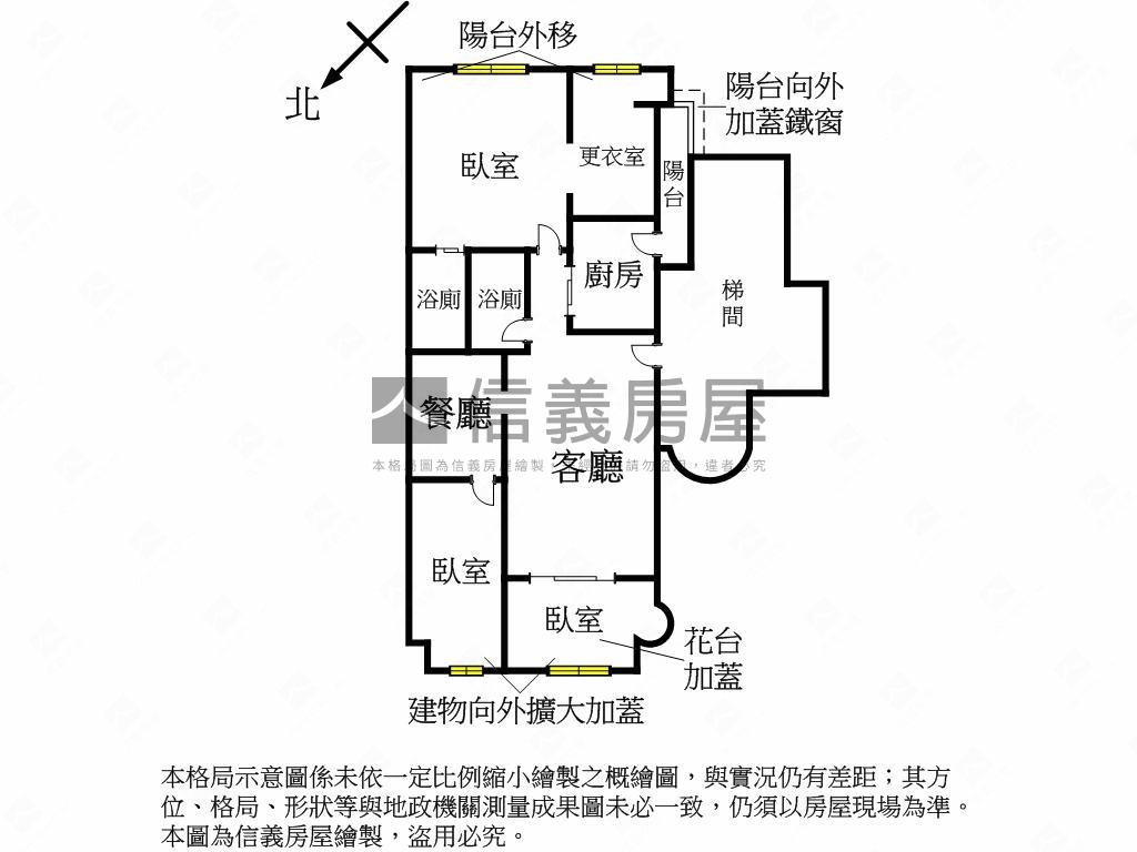十四張景觀捷運三房附車位房屋室內格局與周邊環境