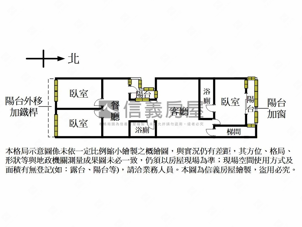 新北投捷運雙全美寓房屋室內格局與周邊環境