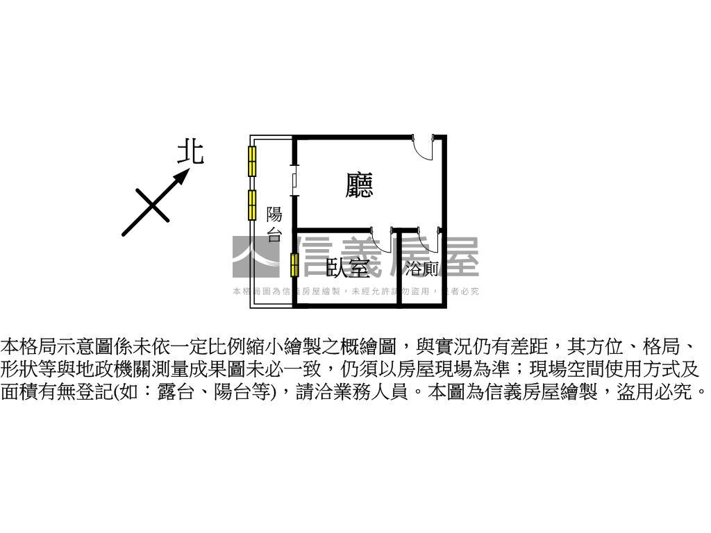 演說家。收租套房６Ａ房屋室內格局與周邊環境