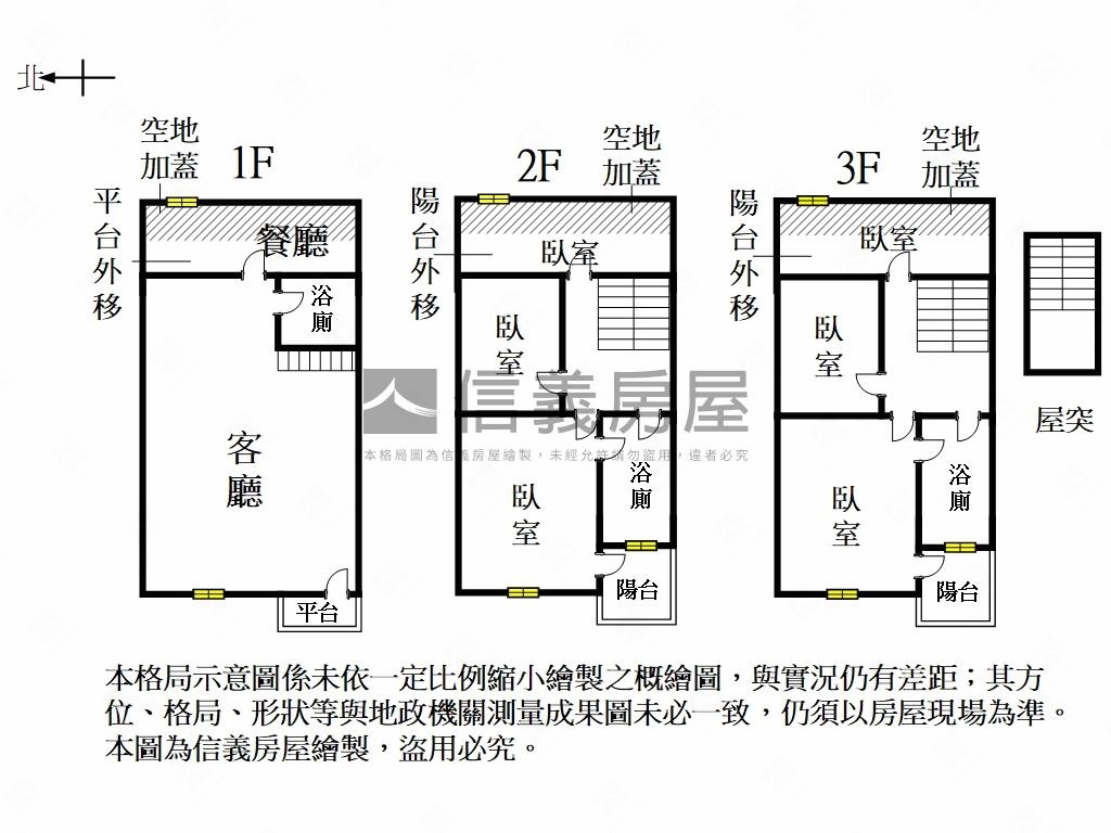 善化市心挑高大面寬傳統透房屋室內格局與周邊環境