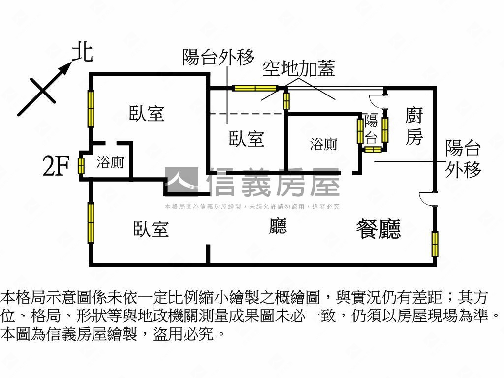 快看！全新未住電梯三房房屋室內格局與周邊環境