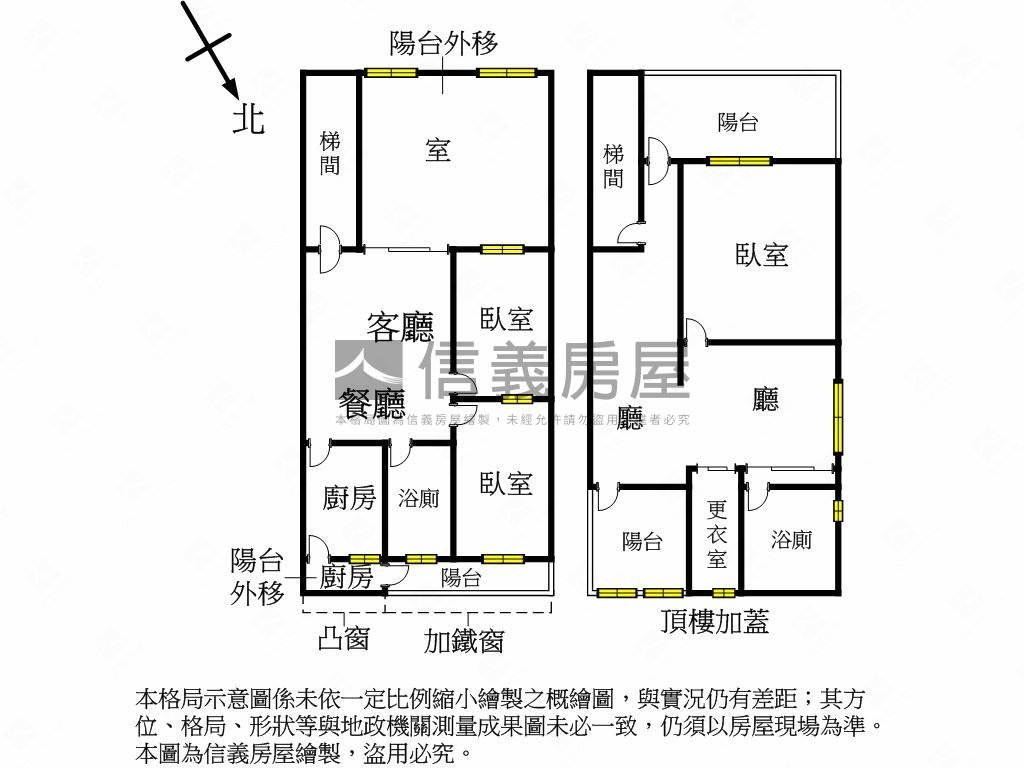 近北醫●稀有釋出四樓房屋室內格局與周邊環境