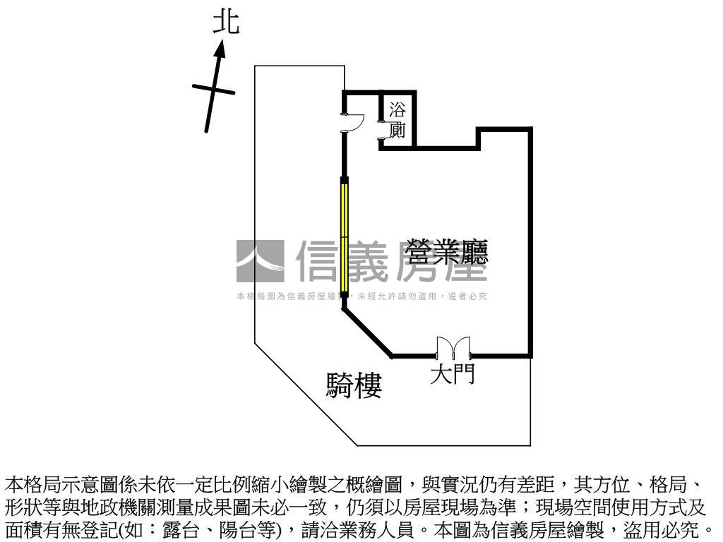 近地王三大百貨三角窗房屋室內格局與周邊環境