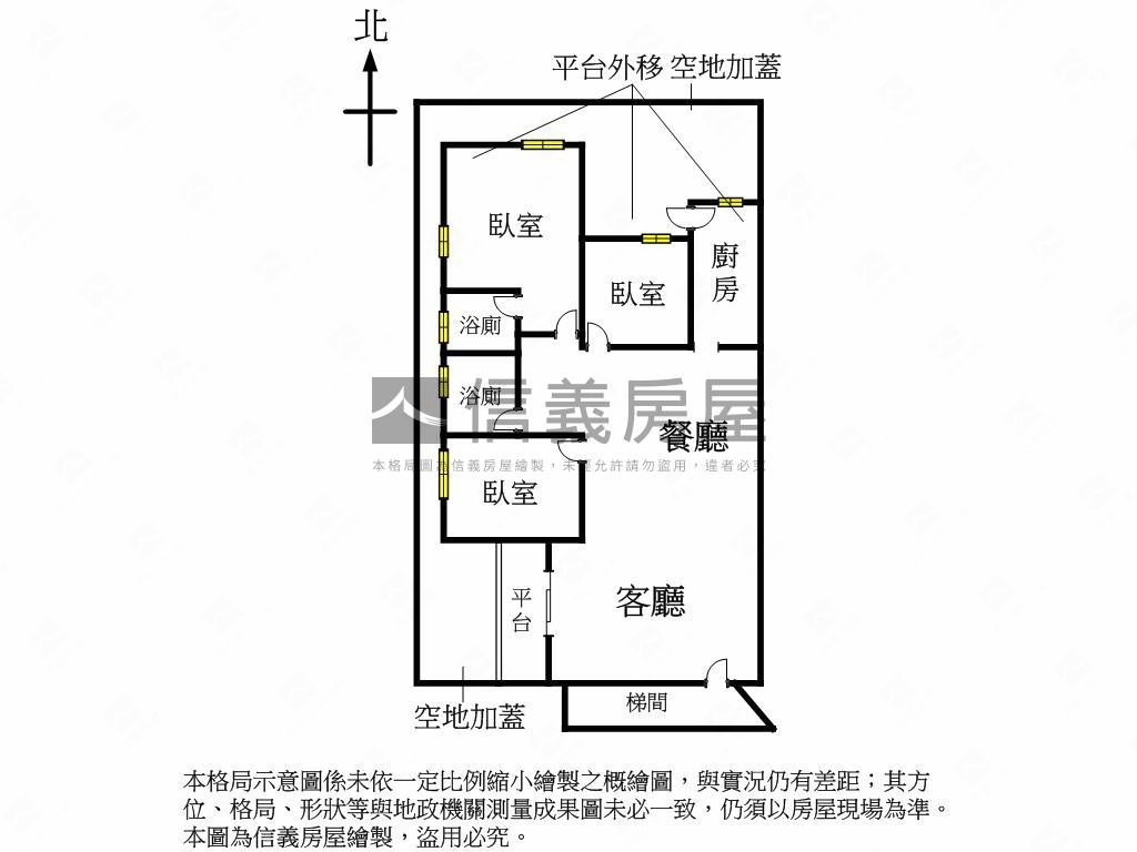 天母七段寧靜１樓房屋室內格局與周邊環境