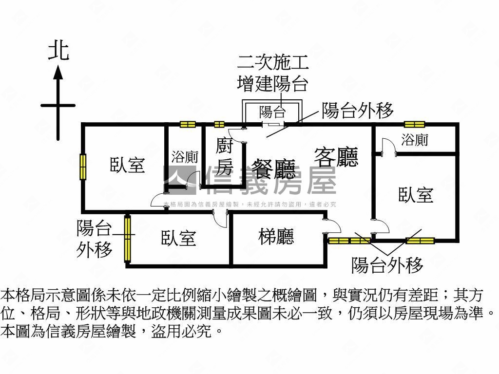 【新案】信義安和捷運三房房屋室內格局與周邊環境