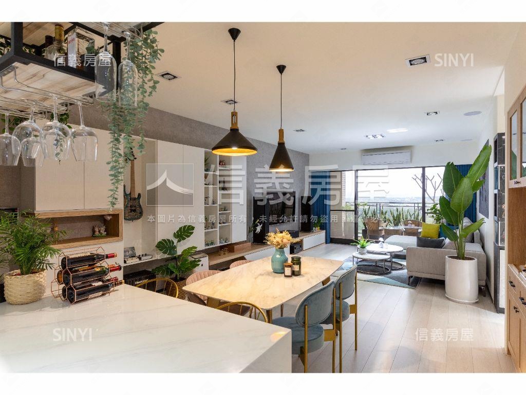 關埔重劃高樓視野四房平車房屋室內格局與周邊環境