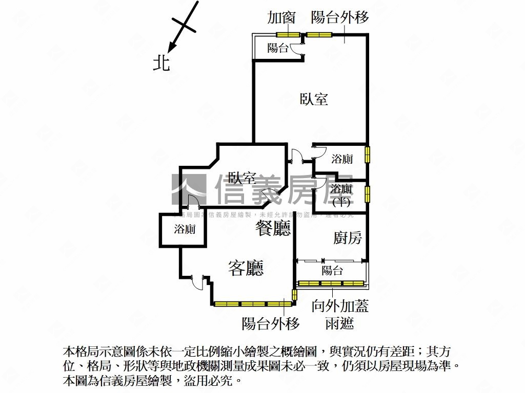 中正區國語實小二房美寓房屋室內格局與周邊環境