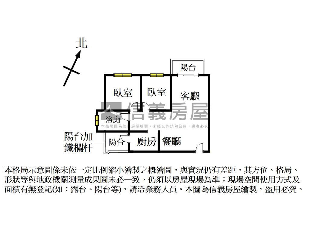 中山世紀精緻２房房屋室內格局與周邊環境
