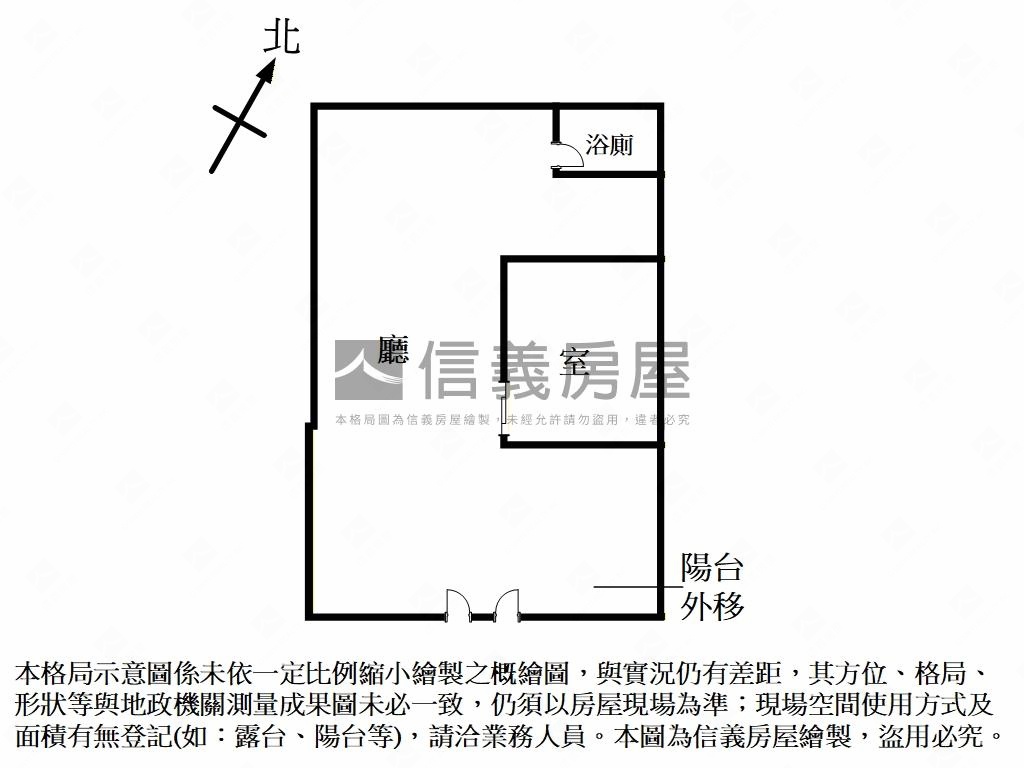 Ｂ１元利三角醒目挑高店面房屋室內格局與周邊環境