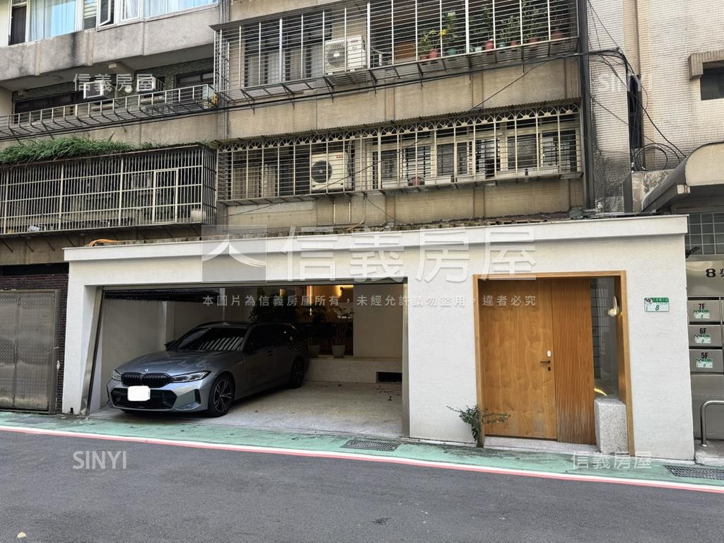 仁愛路三段靜巷庭院一樓房屋室內格局與周邊環境