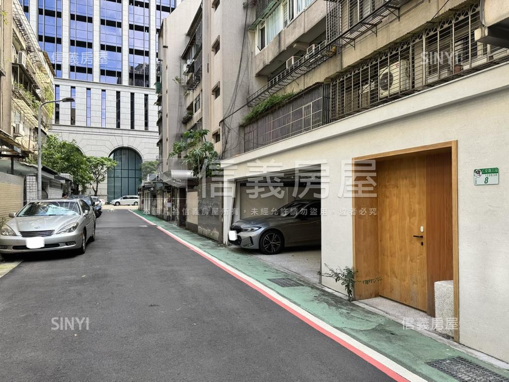 仁愛路三段靜巷庭院一樓房屋室內格局與周邊環境