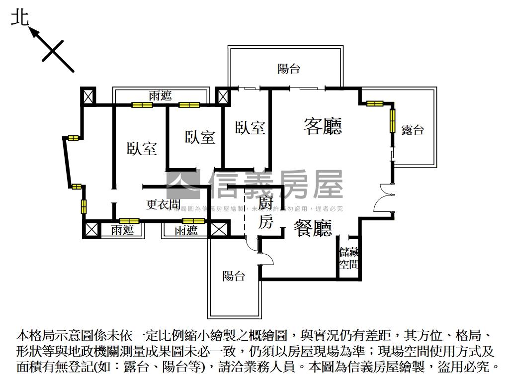 專任璽苑面中庭２樓房屋室內格局與周邊環境