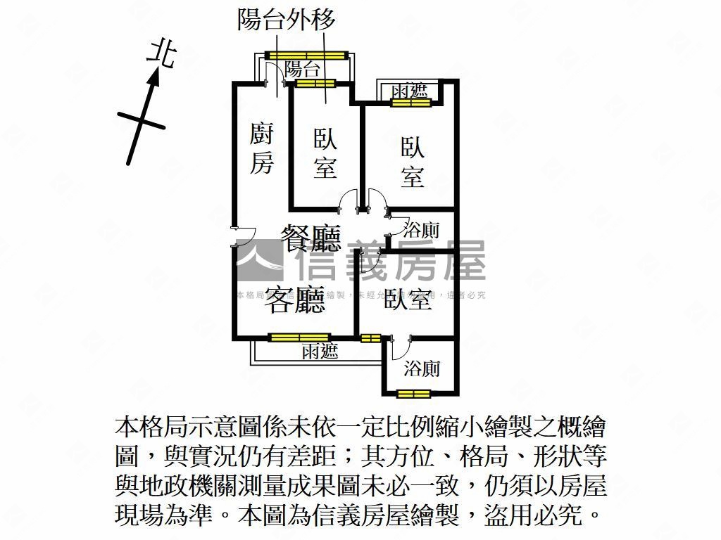 昇公館３房車位房屋室內格局與周邊環境