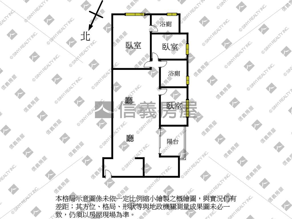 繽海．海景無價．三房平車房屋室內格局與周邊環境